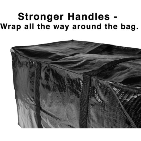 5 Moving Bags Heavy Duty Extra Large Stronger Handles Wrap Totes Storage Boxes - Picture 3 of 8